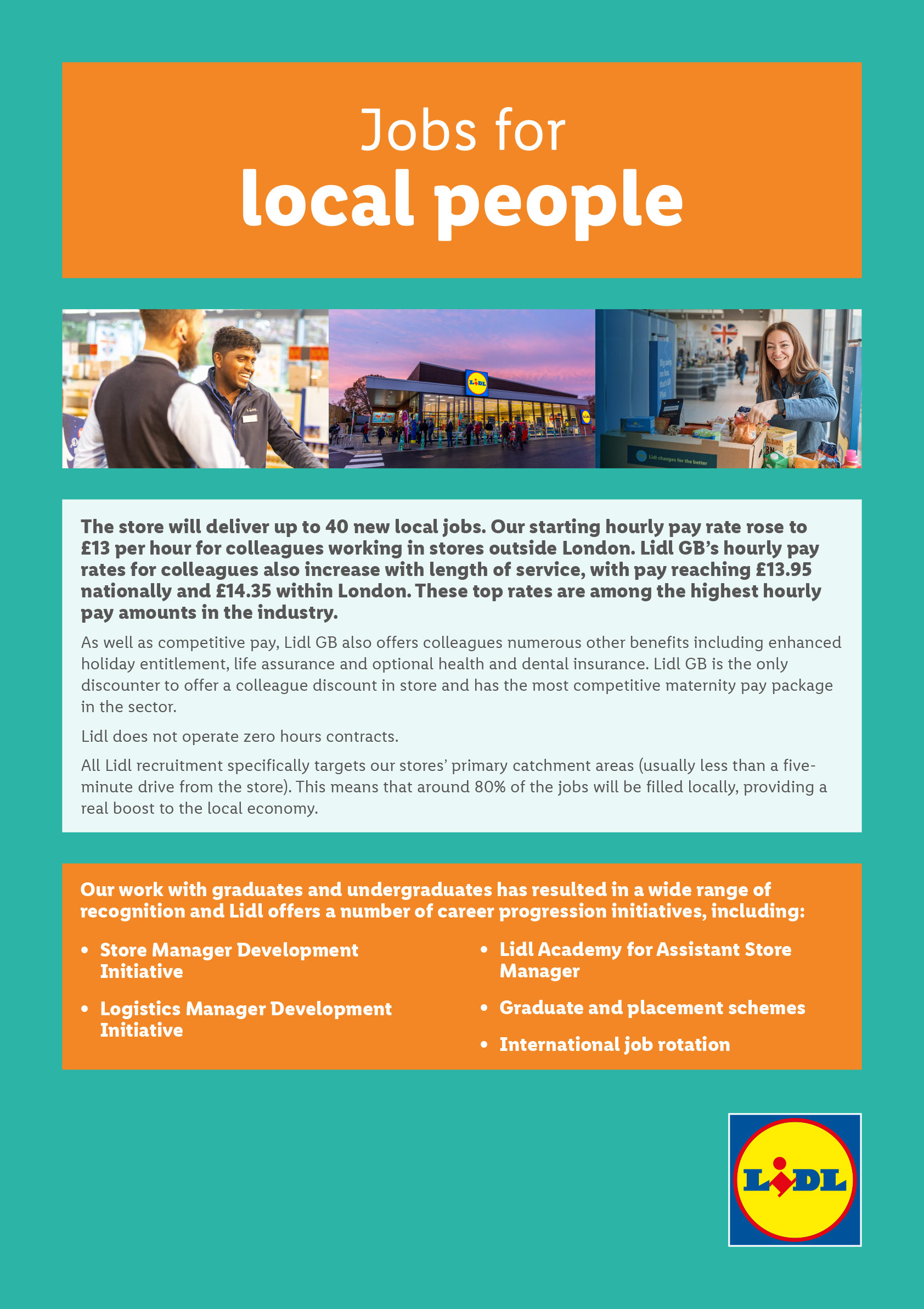 Jobs for local people board